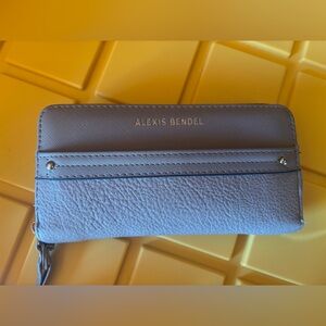Alexis Bendel Elegant Gray Wallet
